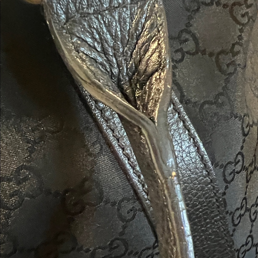Gucci Black GG Guccissima Monogram Tote Bag - Picture 7 of 17